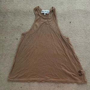 Wildfox Medium Tank brown/tan